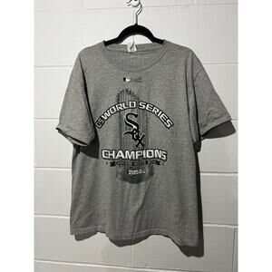 Chicago White Sox Gray 2005 World Series Champions T Shirt